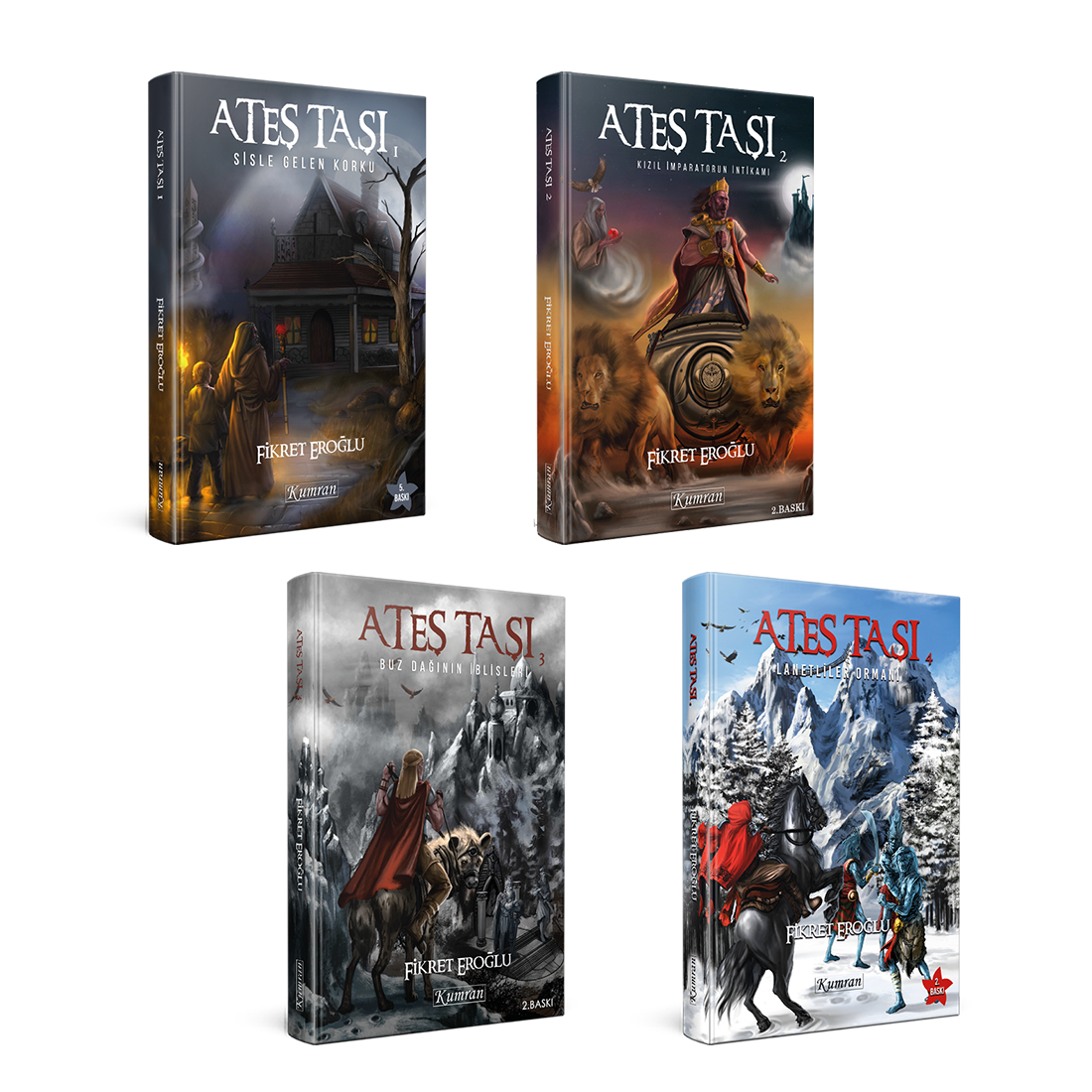 ATEŞ TAŞI KİTAP SETİ (4 KİTAP)